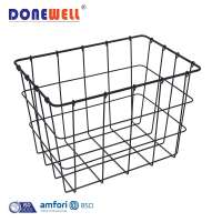 High Cost-effective Wire Storage Basket Organizer Bin Baskets for Kitchen Cabinets Bedroom Bathroom